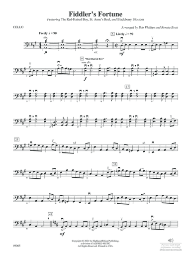 Fiddler's Fortune: Cello
