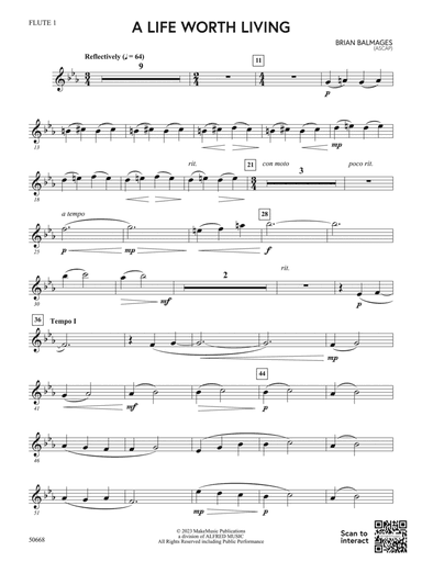 A Life Worth Living: Flute