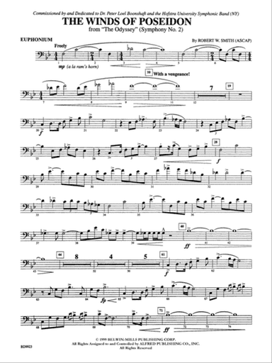 The Winds of Poseidon (from The Odyssey (Symphony No. 2)): Baritone B.C.