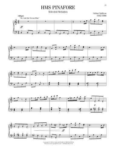 HMS Pinafore, Selected Melodies