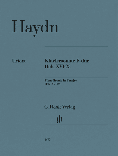 Piano Sonata F Major Hob. XVI:23