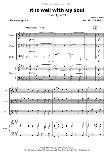 It Is Well With My Soul