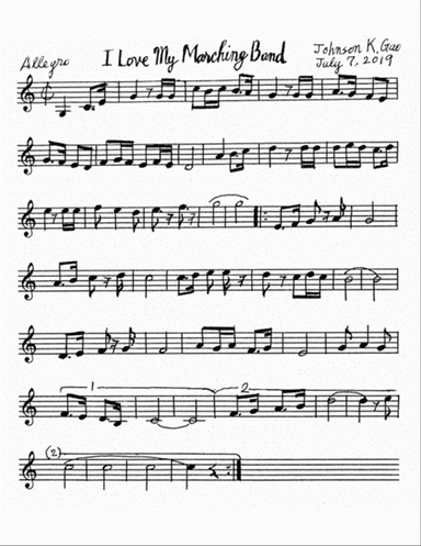 I Love my marching band