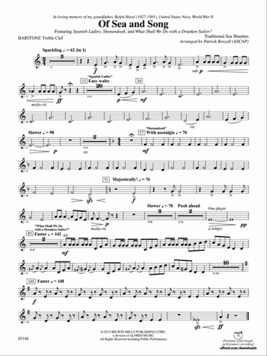 Of Sea and Song: Baritone T.C.