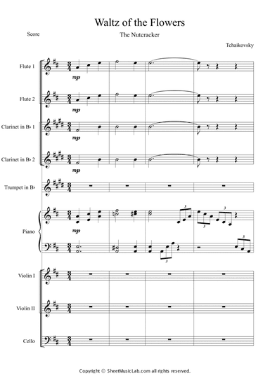 Nutcracker Op.71a - Waltz of the Flowers