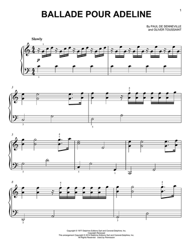 Ballade Pour Adeline