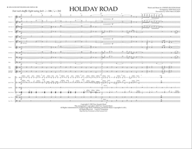 Holiday Road (from National Lampoon's Vacation) (arr. Tom Wallace) - Full Score