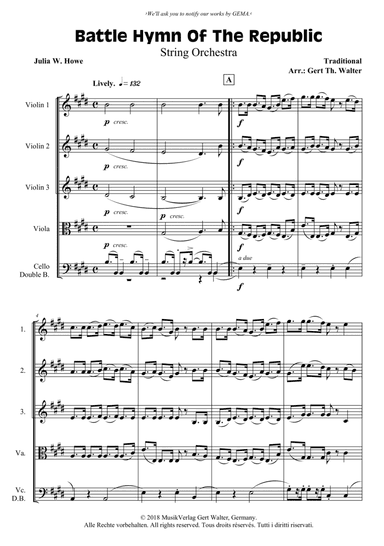Battle Hymn Of The Republic