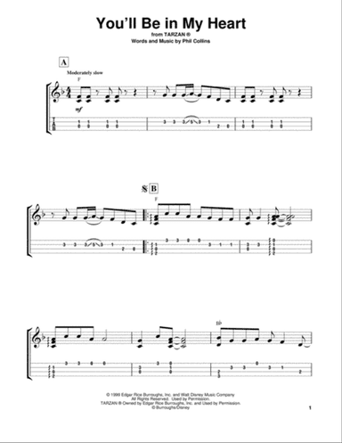 You'll Be In My Heart (from Tarzan)