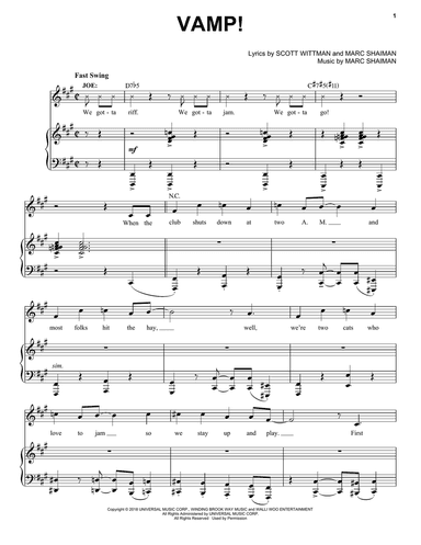 Vamp! (from Some Like It Hot)