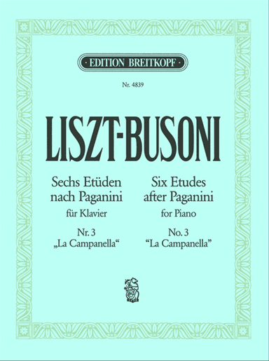 6 Etudes after Paganini