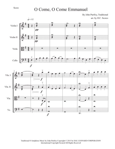 O Come, O Come Emmanuel