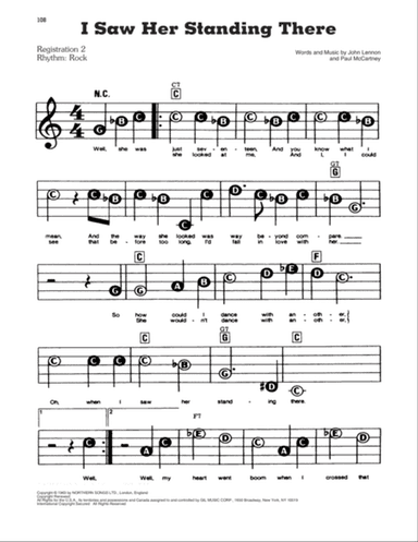 I Saw Her Standing There