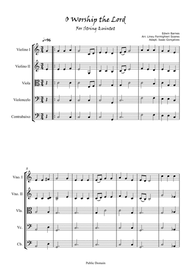 O Worship the Lord