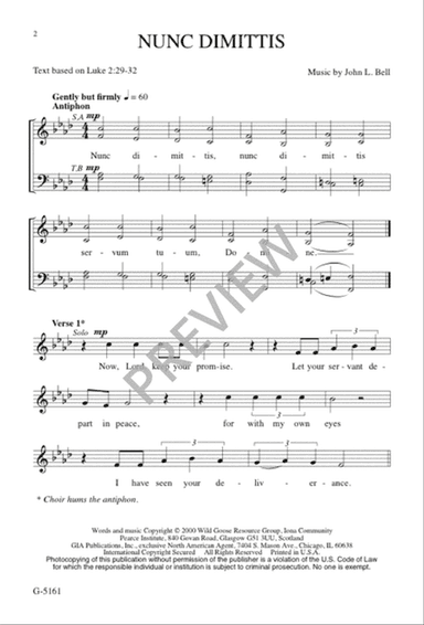 Nunc Dimittis