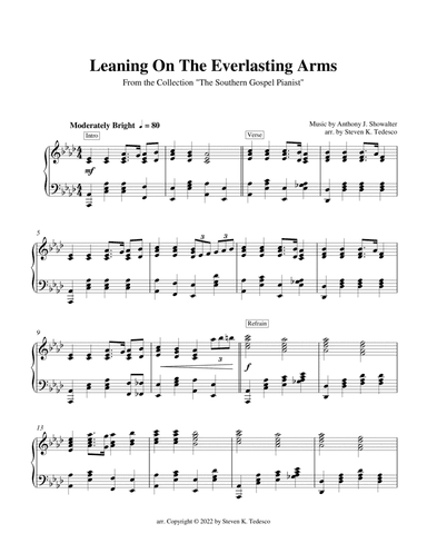 Leaning On The Everlasting Arms