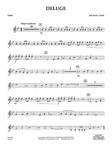 Deluge - Oboe