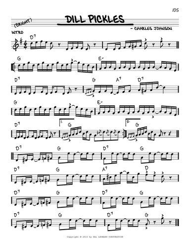 Dill Pickles (arr. Robert Rawlins)