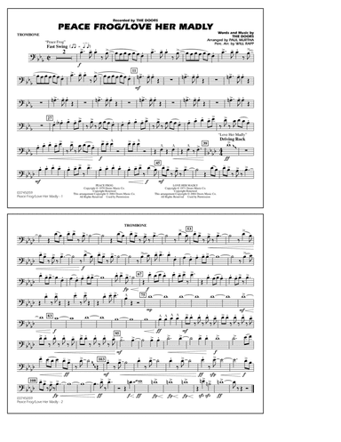 Peace Frog/Love Her Madly (arr. Paul Murtha) - Trombone