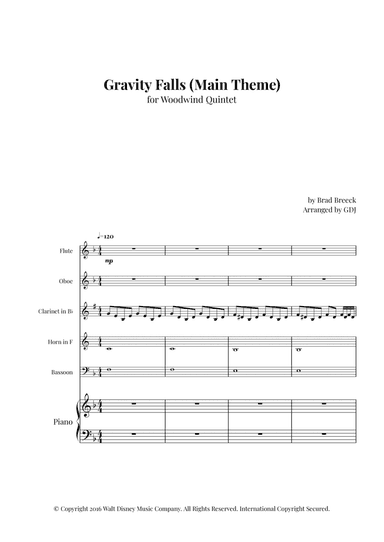 Gravity Falls (main Theme)