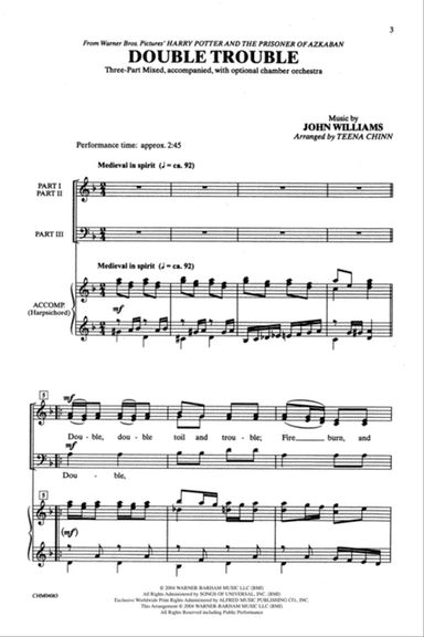 Double Trouble (from Harry Potter and the Prisoner of Azkaban)