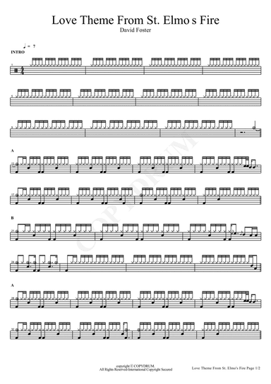 Love Theme From "st. Elmo's Fire"