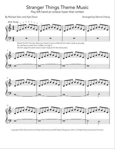 Stranger Things Main Title Theme