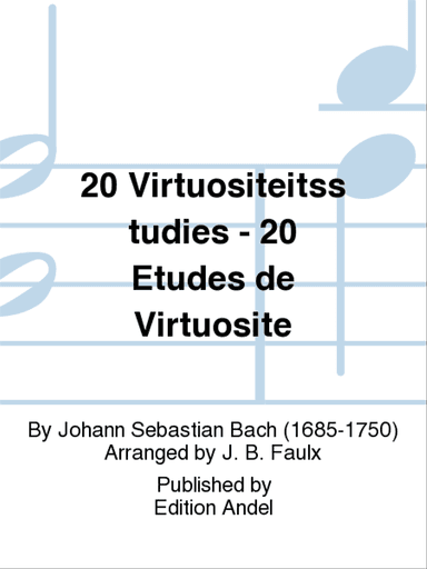 20 Virtuositeitsstudies - 20 Etudes de Virtuosite