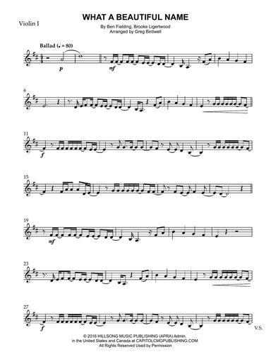 What A Beautiful Name