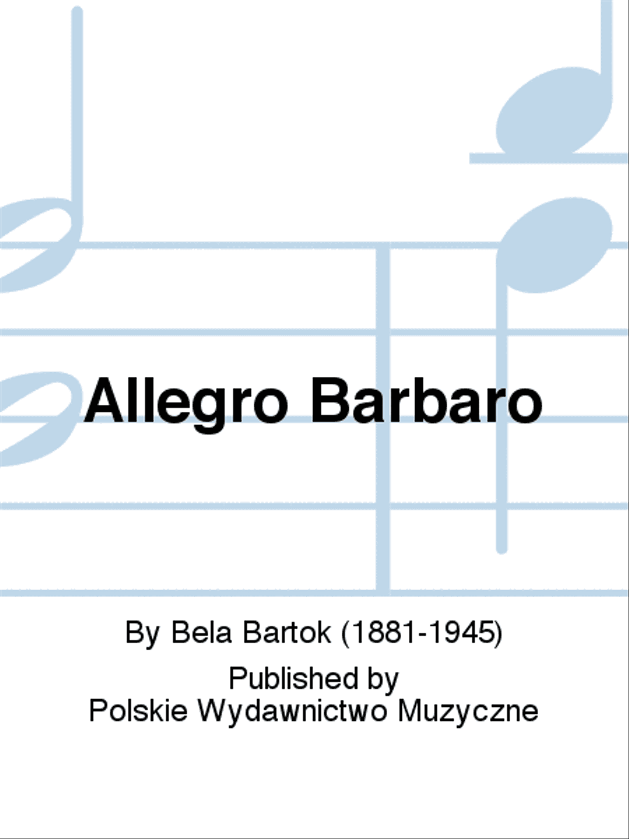 Allegro Barbaro
