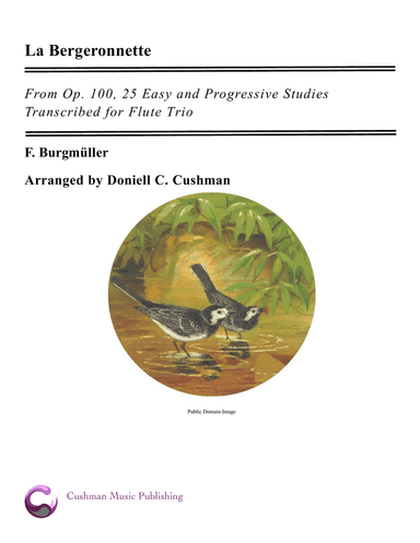 La Bergeronnette (The Wagtail) for Flute Trio