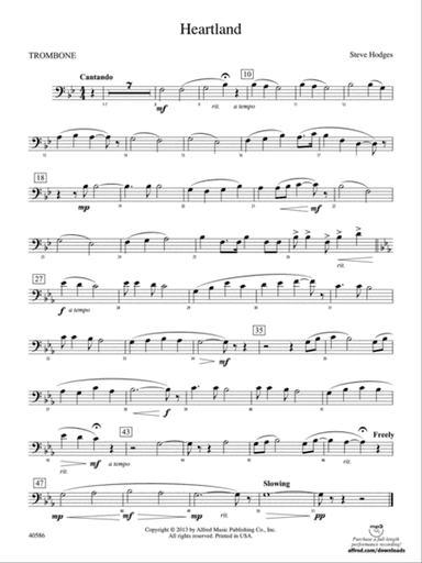 Heartland: 1st Trombone