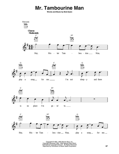 Mr. Tambourine Man