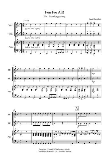 Fun for All! for Flutes and Piano