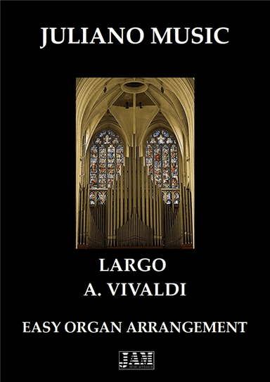 LARGO FROM "WINTER" (EASY ORGAN - C VERSION) - A. VIVALDI