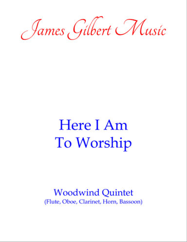Here I Am To Worship