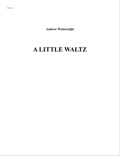 A Little Waltz