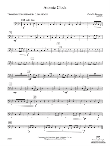 Atomic Clock: 1st Trombone