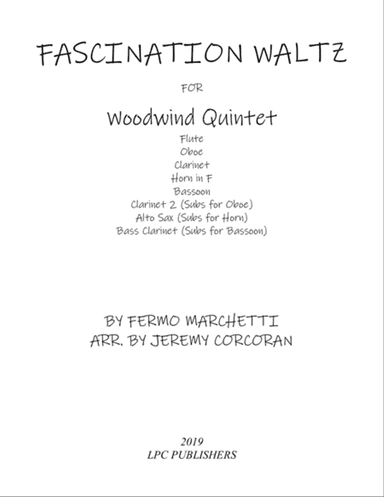Fascination Waltz for Woodwind Quintet