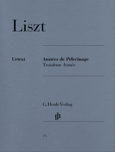 Annees De Pelerinage Book 3