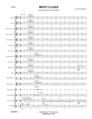 MATH CLASS - Elementary Concert Band