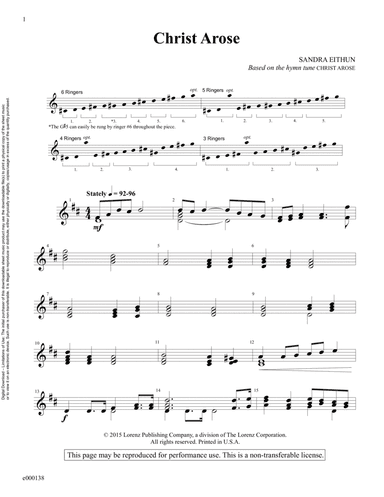 Christ Arose (Reproducible Download)