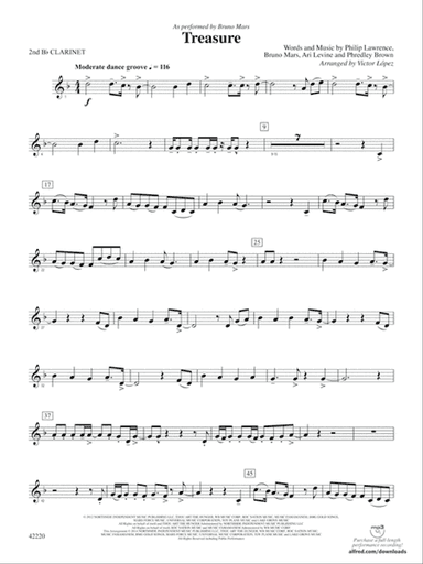 Treasure: 2nd B-flat Clarinet