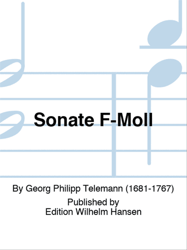 Sonate F-Moll