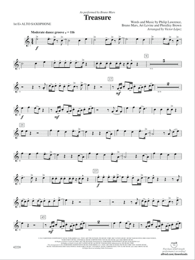 Treasure: E-flat Alto Saxophone
