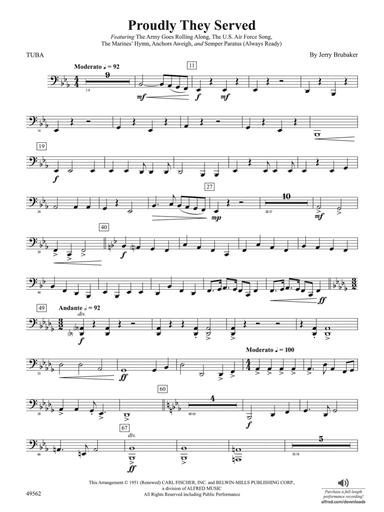 Proudly They Served: Tuba