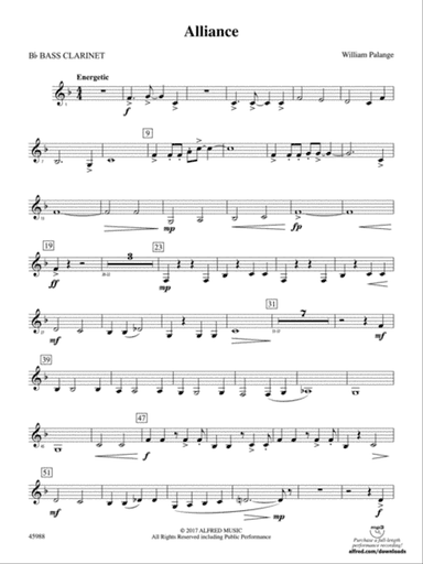 Alliance: B-flat Bass Clarinet