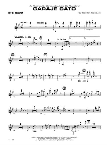 Garaje Gato: 1st B-flat Trumpet