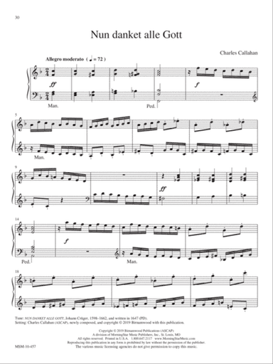 Nun Danket Alle Gott (Downloadable)