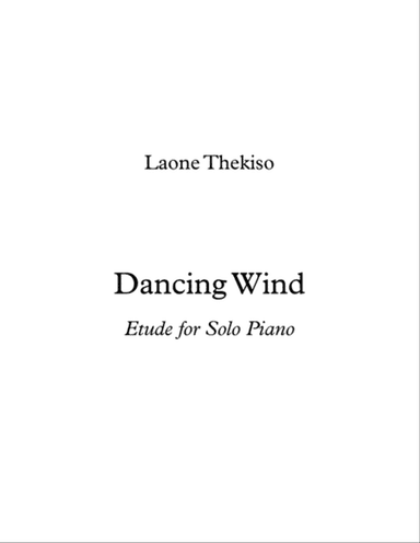 Dancing Wind - Etude for Piano